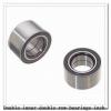 HM231149/HM231111D Double inner double row bearings inch