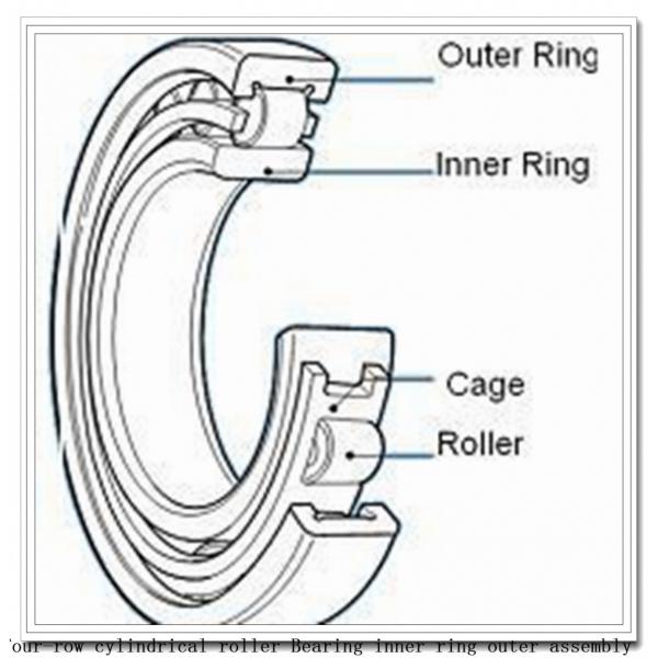 160ryl1468 four-row cylindrical roller Bearing inner ring outer assembly #1 image